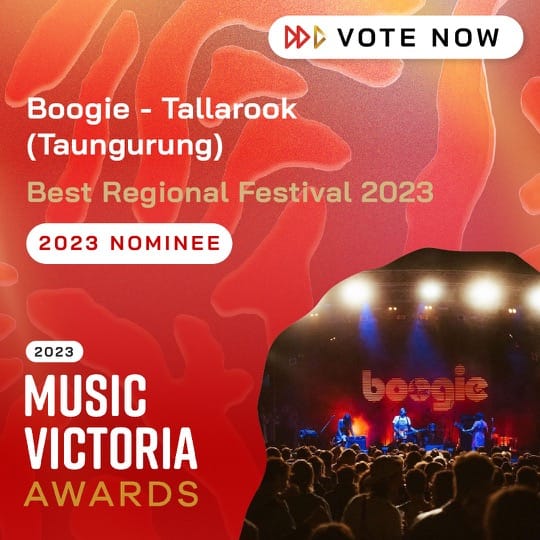 Best Regional Festival 2023 Nominee Boogie - Tallarook (Taungurung)