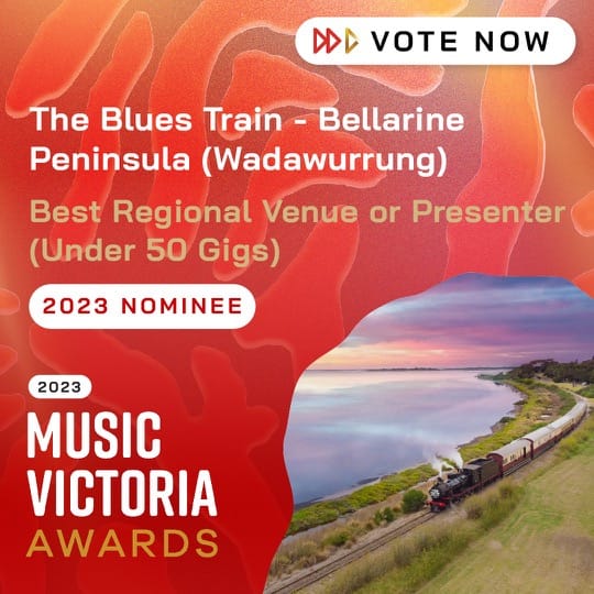 Best Regional Venue or Presenter (Under 50 Gigs) 2023 Nominee The Blues Train - Bellarine Peninsula (Wadawurrung)