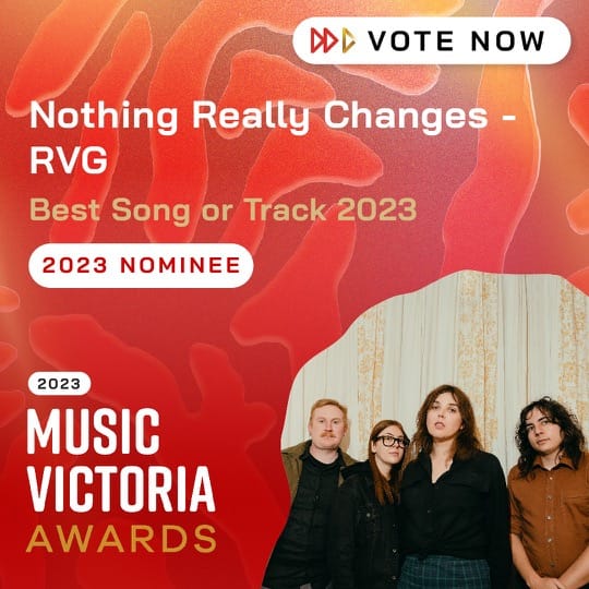 Best Song or Track 2023 Nominee RVG for 'Nothing Really Changes'