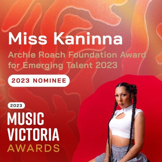 Archie Roach Foundation Award for Emerging Talent 2023 Miss Kaninna
