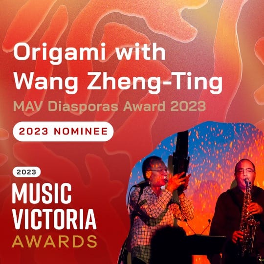 MAV Diasporas Award 2023 Nominee Origami with Wang Zheng-Ting